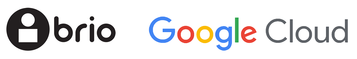 Brio + google logo